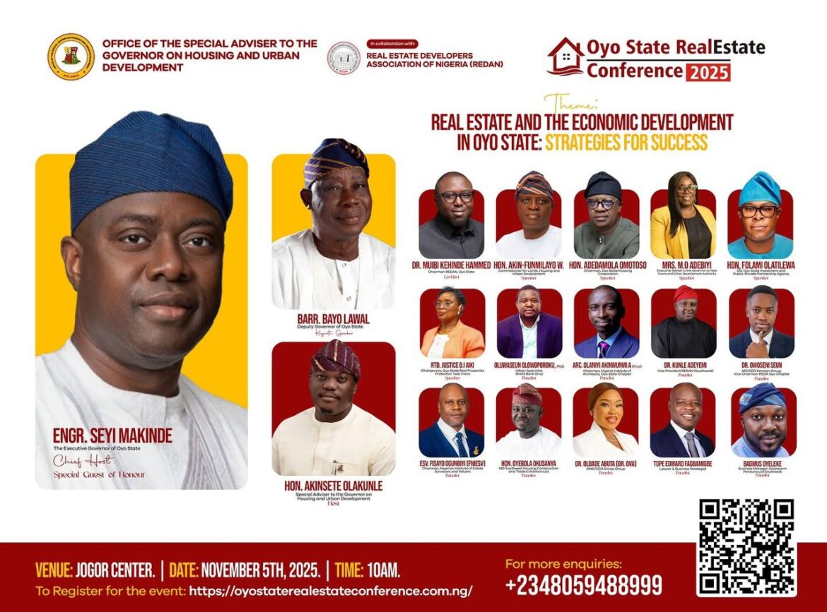 Real Estate Stakeholders Praise Oyo State’s Progress, Calls For More Collaboration