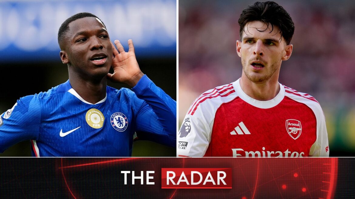 Moises Caicedo and Declan Rice face off in battle of Europe’s best midfielders as Chelsea host Arsenal