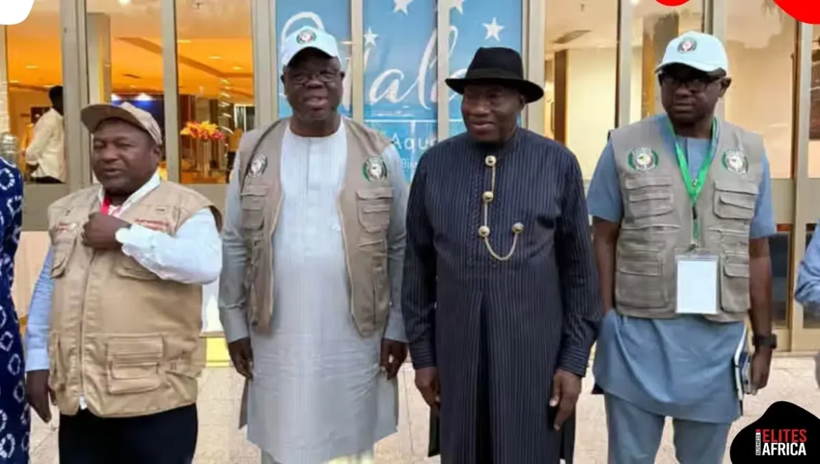 Ex-President Jonathan and Foreign Observers Stranded in Guinea-Bissau After Military Coup