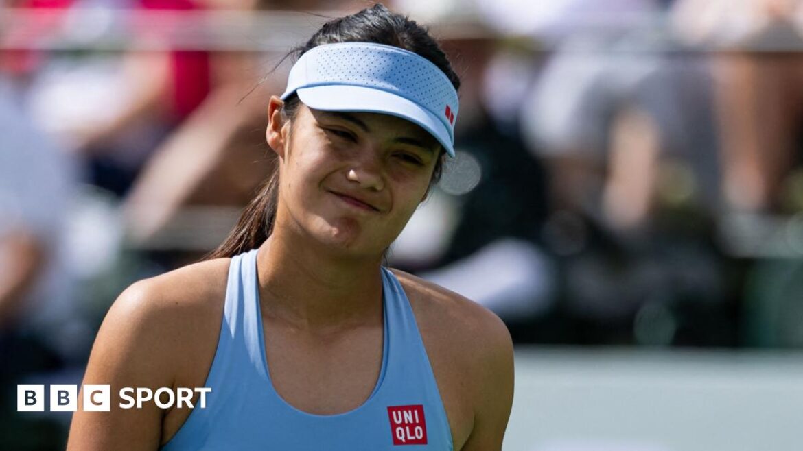 Raducanu overpowered in 52-minute thrashing