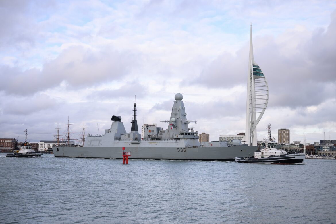 UK’s HMS Dragon to begin defending Cyprus against Iran tonight after arrival in east Mediterranean