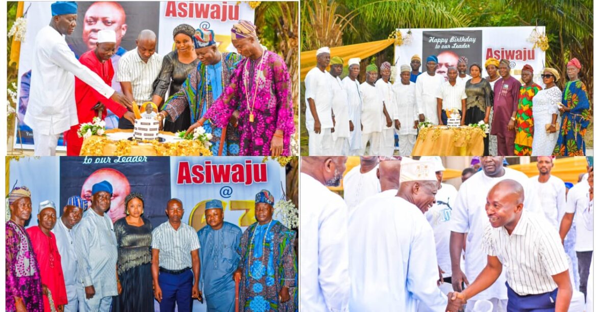 Royal Fathers, Political Functionaries, Others Gather To Celebrate Farinto’s Birthday