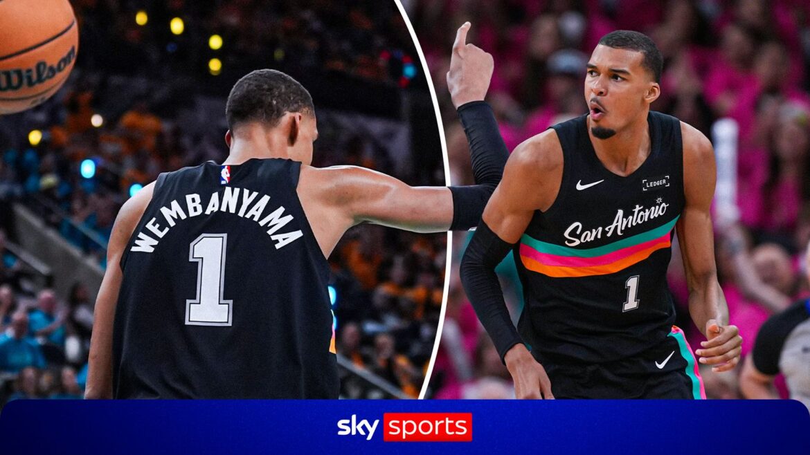 NBA: Victor Wembanyama makes history on his play-off debut for San Antonio Spurs