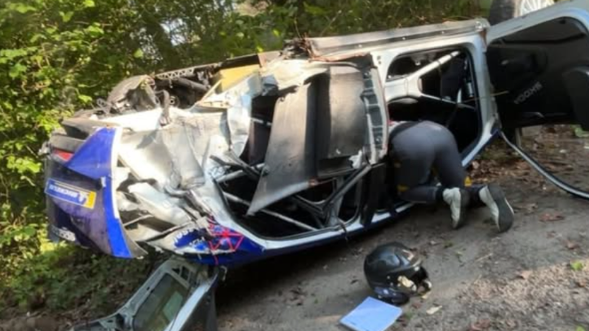 Jos Verstappen: Max Verstappen’s father involved in rally car crash in Belgium but escapes unhurt | F1 News | Sky Sports