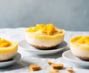 Mango Sticky Rice Cheesecake