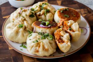 Butter Chicken Bao Buns