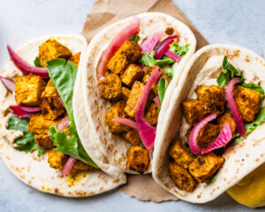Plant-Based Shawarma Wrap